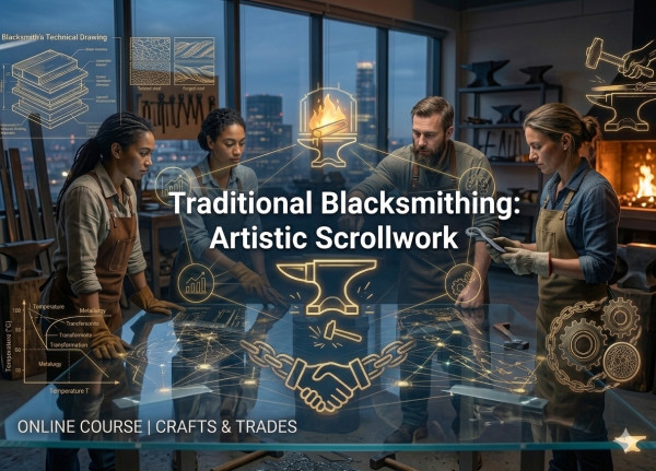 Traditional Blacksmithing: Artistic Scrollwork