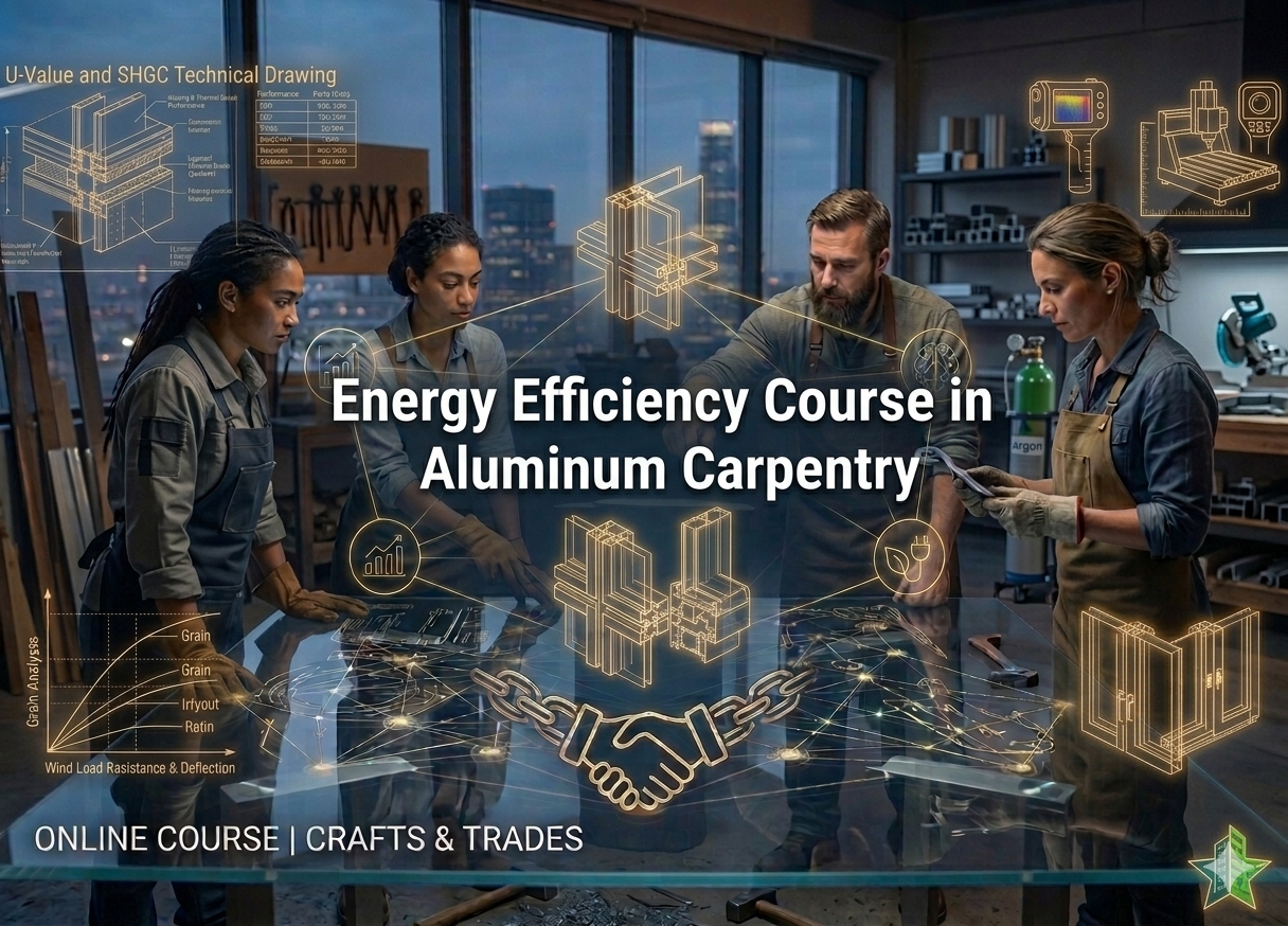 Energy Efficiency Course in Aluminum Carpentry